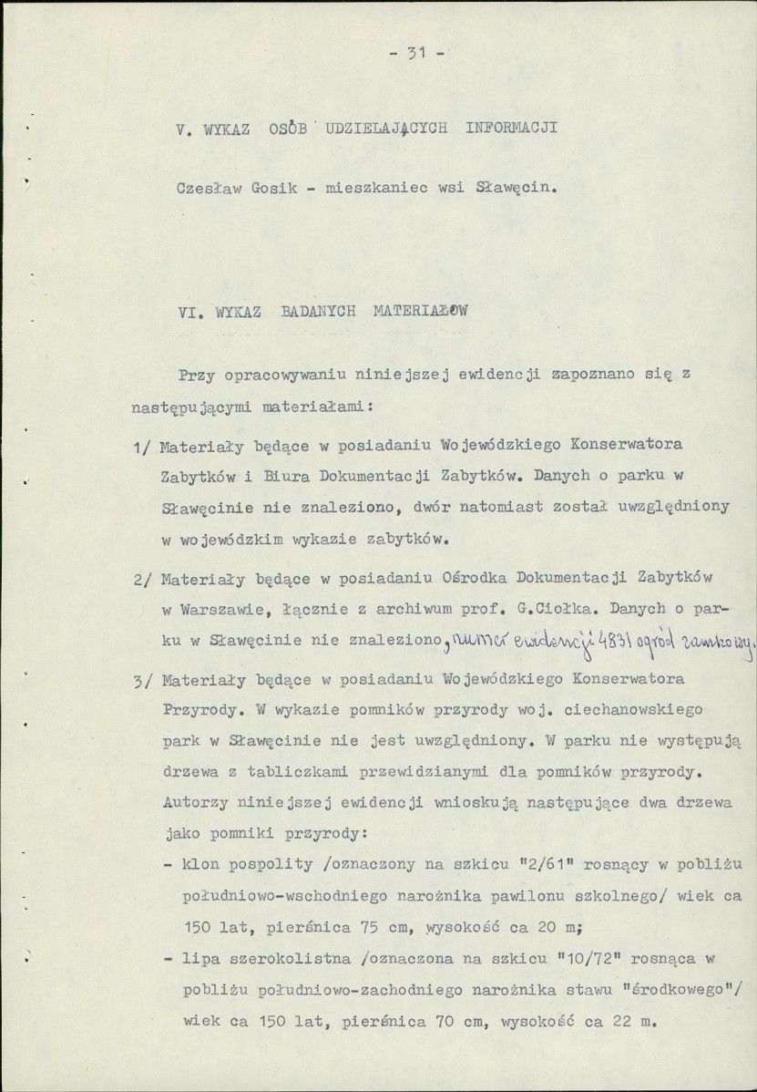 Ewidencja parkowa, skan nr 38