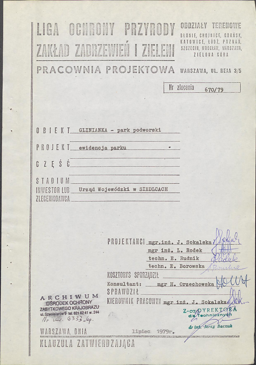 Ewidencja parkowa, skan nr 3