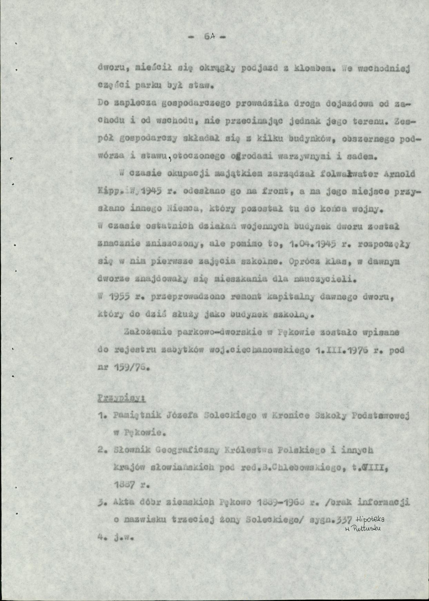 EP - Ewidencja parkowa, skan nr 15
