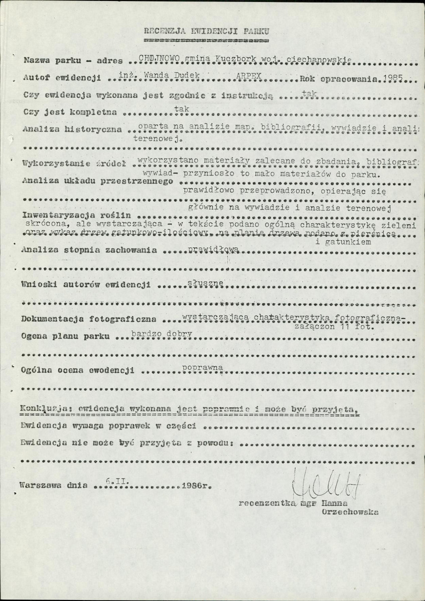 Ewidencja parkowa, skan nr 5