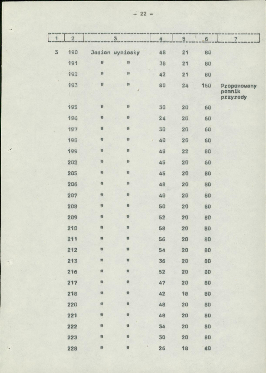 Ewidencja parkowa, skan nr 30