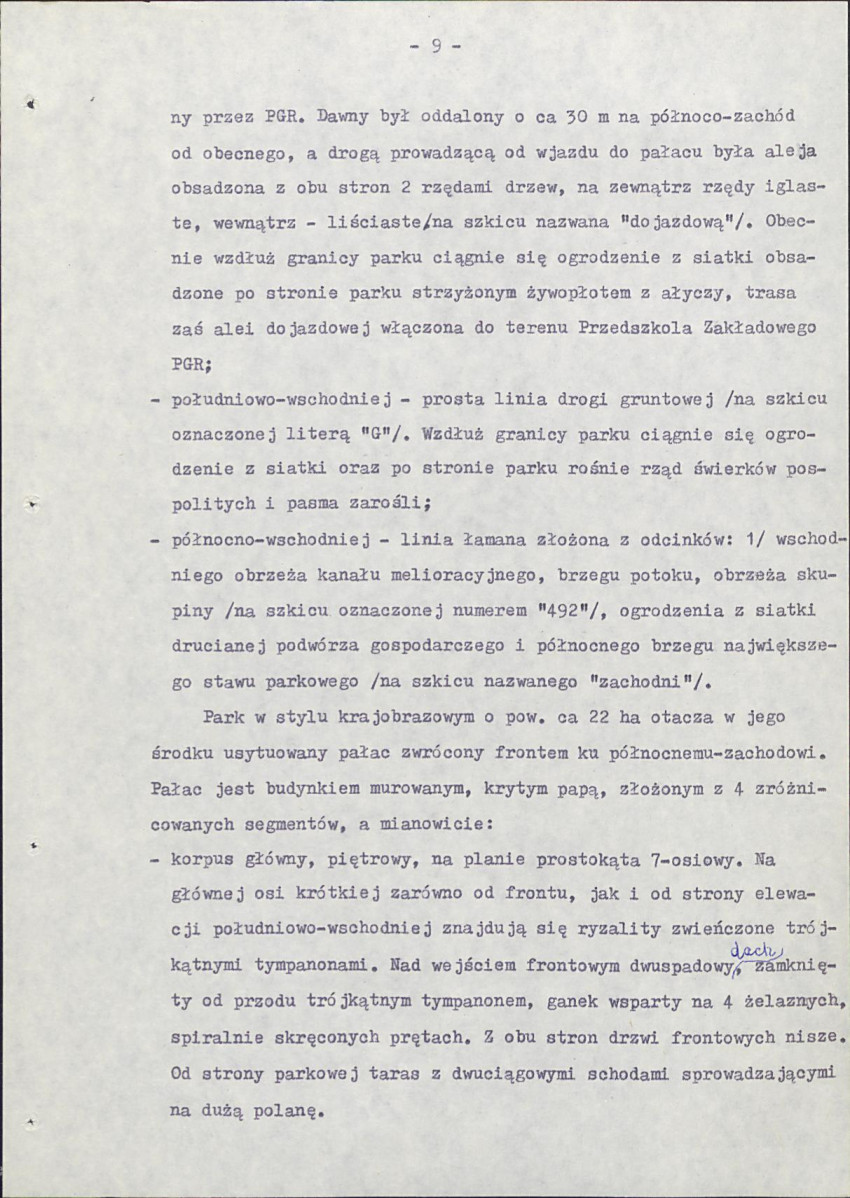 Ewidencja parkowa, skan nr 17