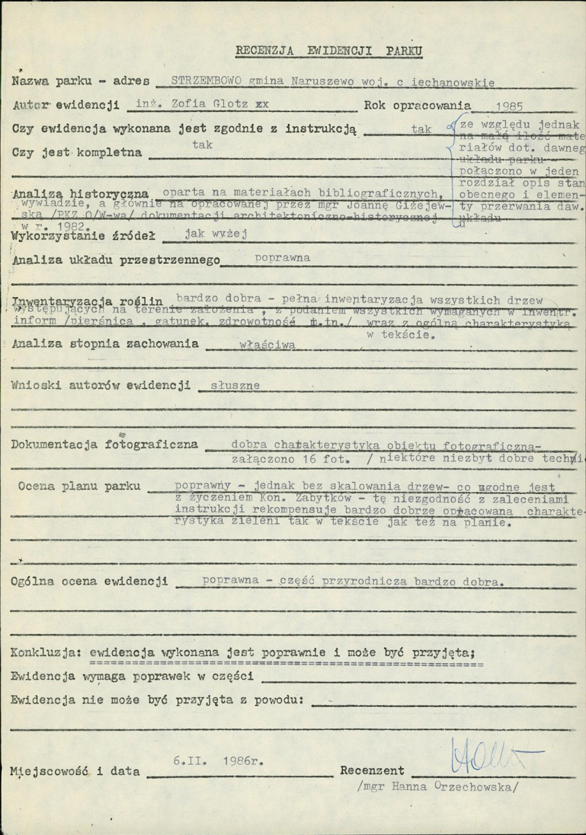 Ewidencja parkowa, skan nr 7