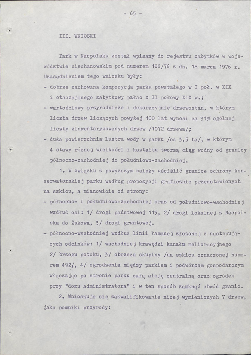 Ewidencja parkowa, skan nr 73