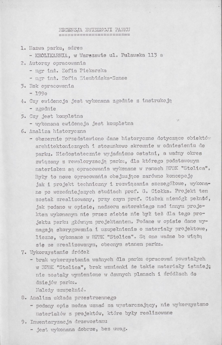 Ewidencja parkowa, skan nr 5