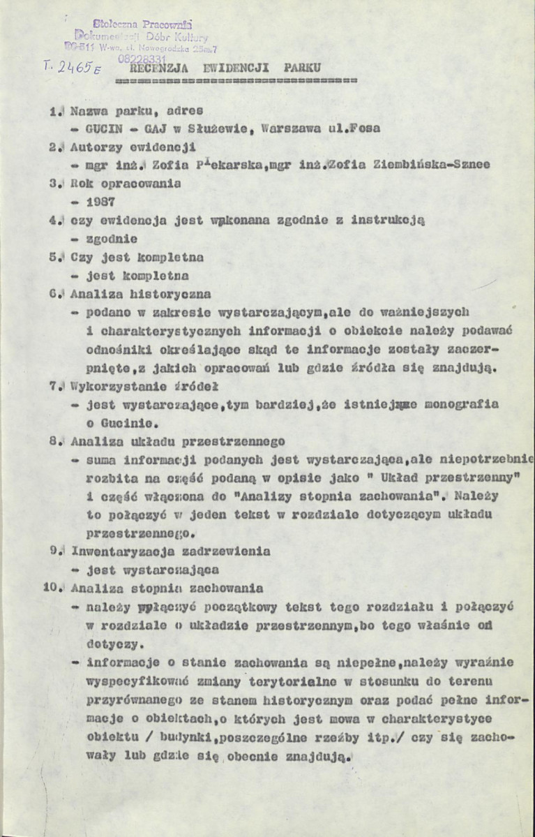 Ewidencja parkowa, skan nr 5