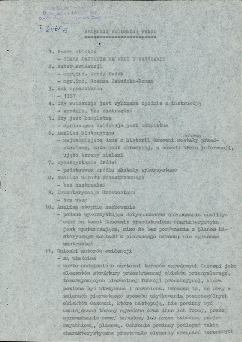 Ewidencja parkowa, skan nr 4