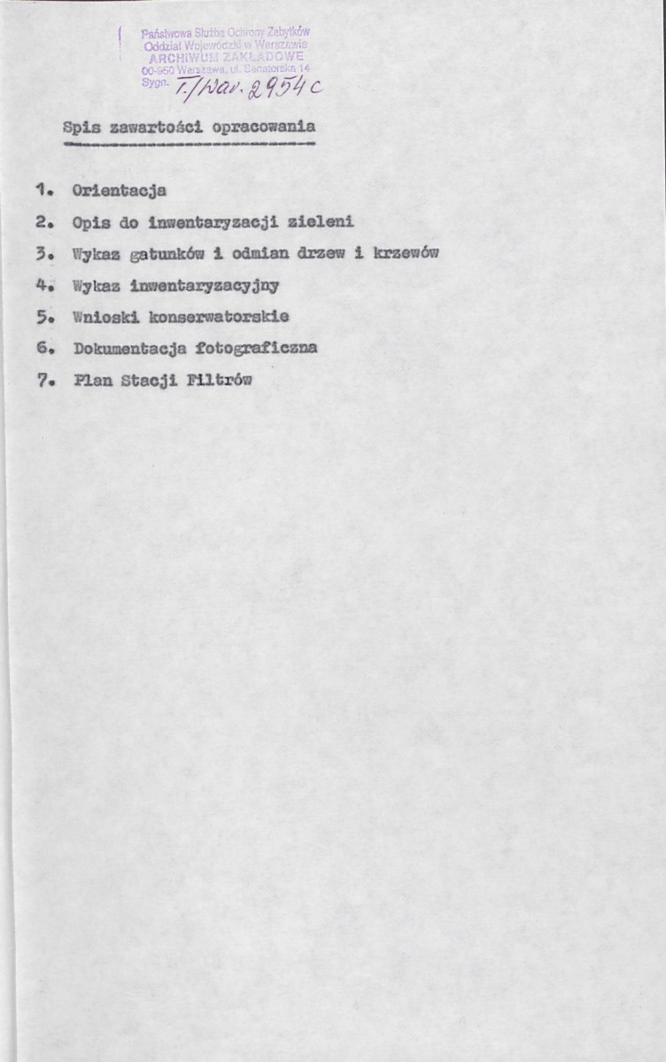 Ewidencja parkowa, skan nr 4