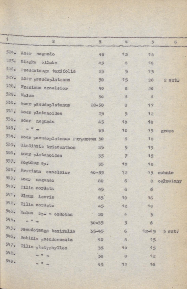 Ewidencja parkowa, skan nr 42