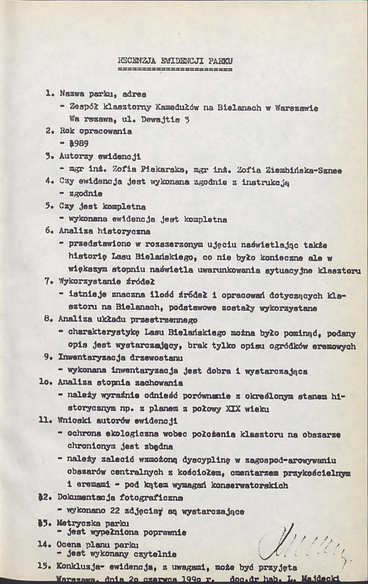 Ewidencja parkowa, skan nr 4