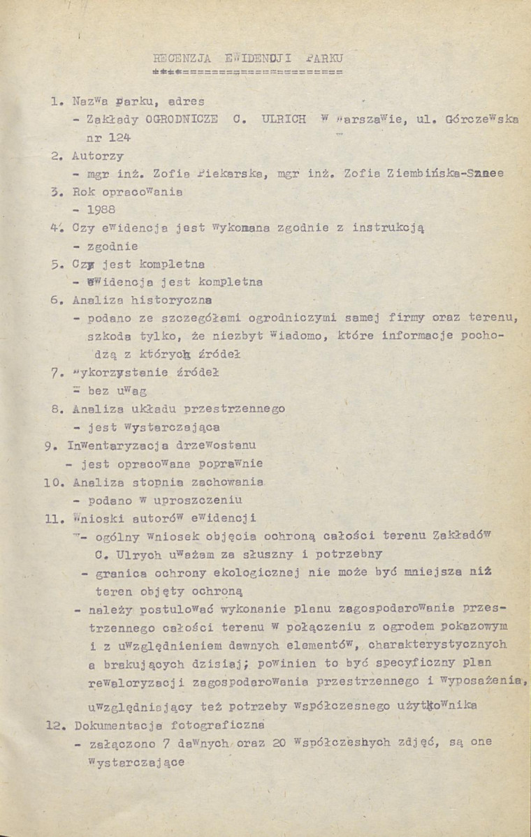 Ewidencja parkowa, skan nr 4