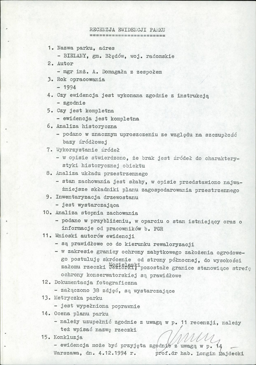Ewidencja parkowa, skan nr 4