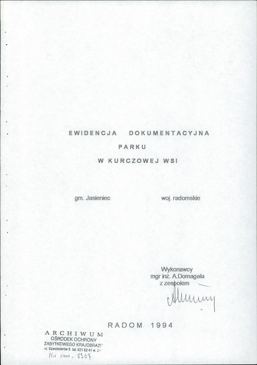 Ewidencja parkowa, skan nr 5