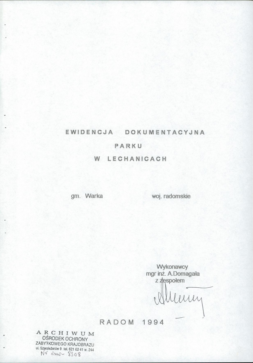 Ewidencja parkowa, skan nr 5