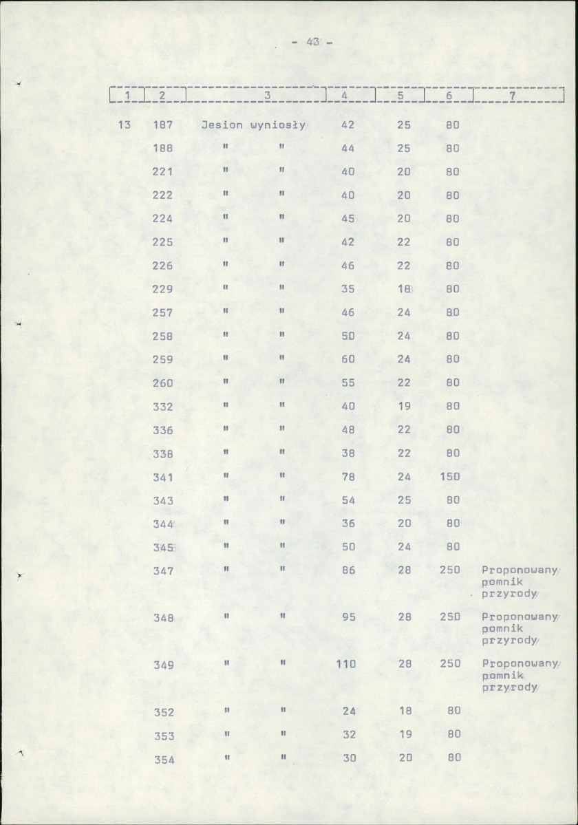 Ewidencja parkowa, skan nr 53
