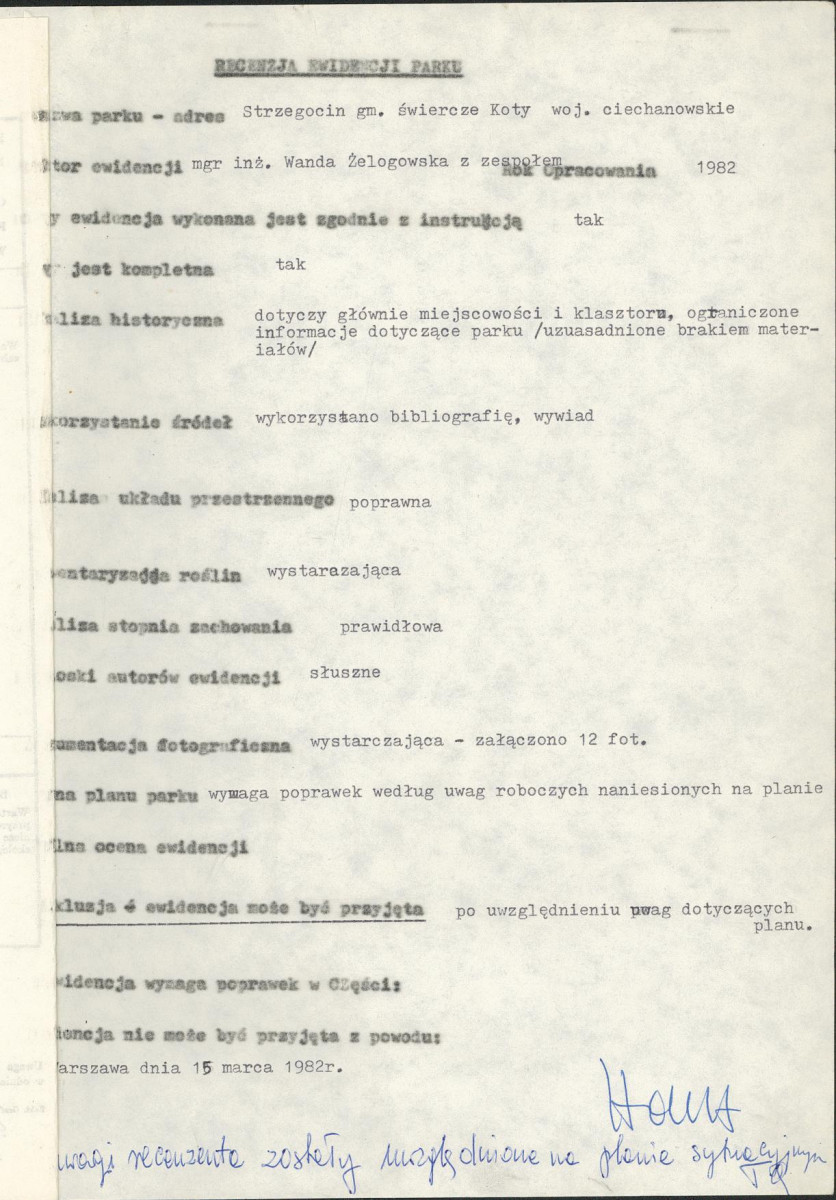 EP - Ewidencja parkowa, skan nr 4