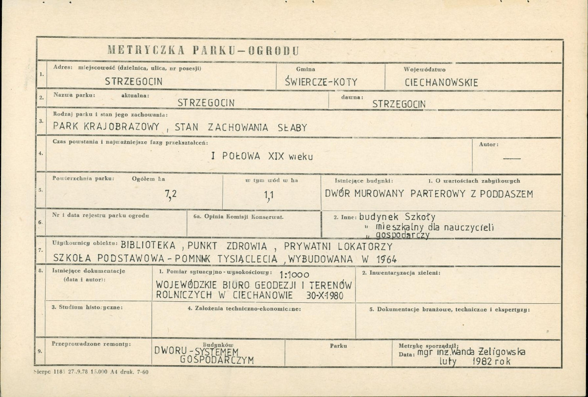 EP - Ewidencja parkowa, skan nr 6