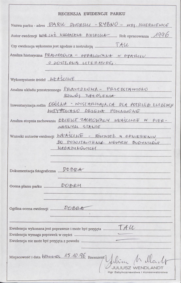 Ewidencja parkowa, skan nr 5