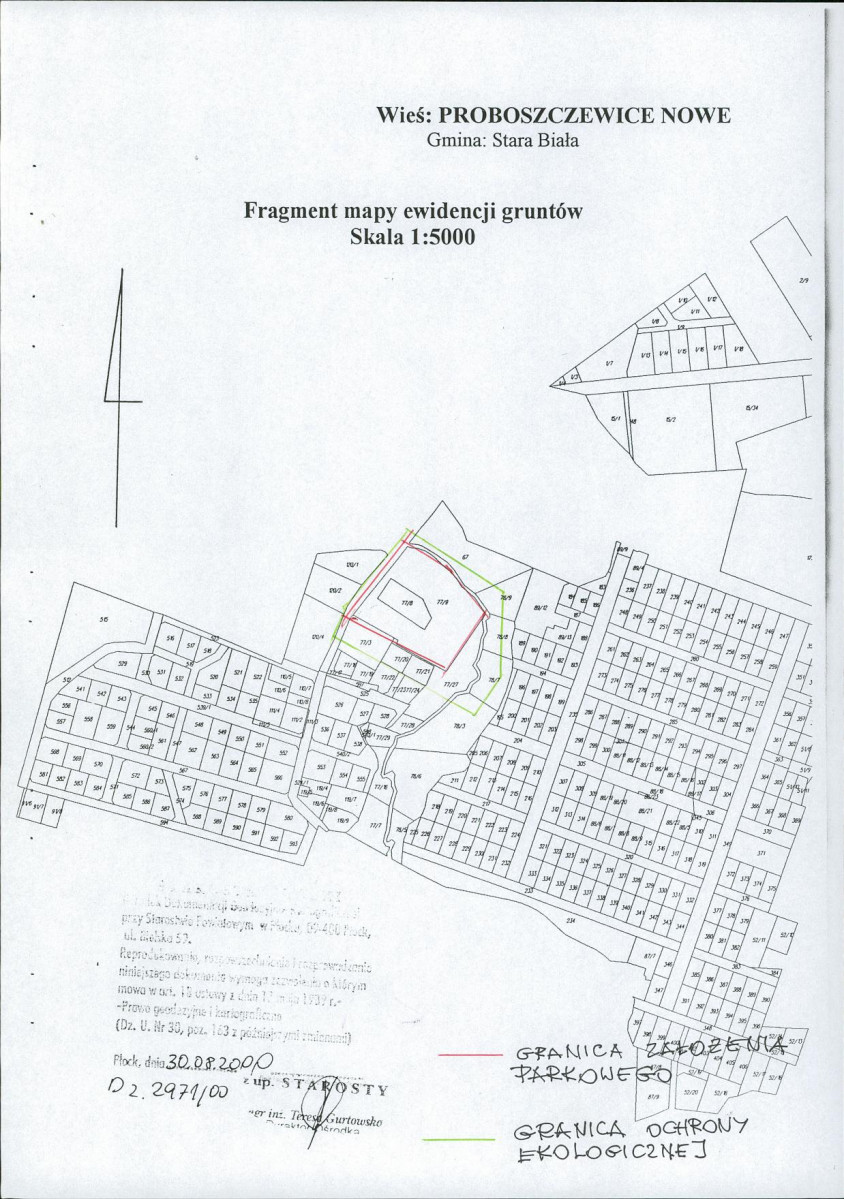 EP - Ewidencja parkowa, skan nr 17