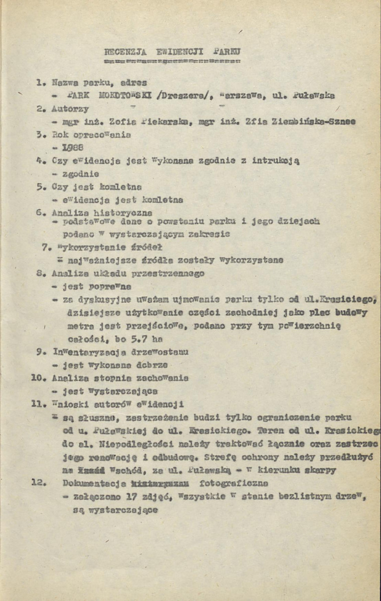 Ewidencja parkowa, skan nr 4