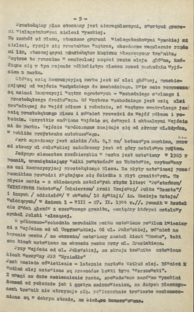 Ewidencja parkowa, skan nr 14