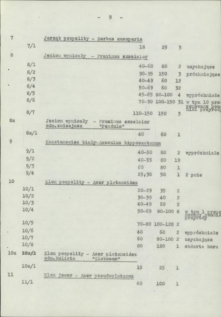 Ewidencja parkowa, skan nr 16