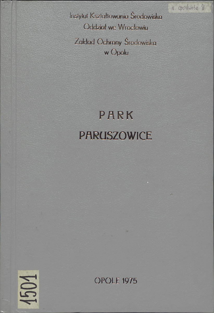 EP - Ewidencja parkowa, skan nr 1