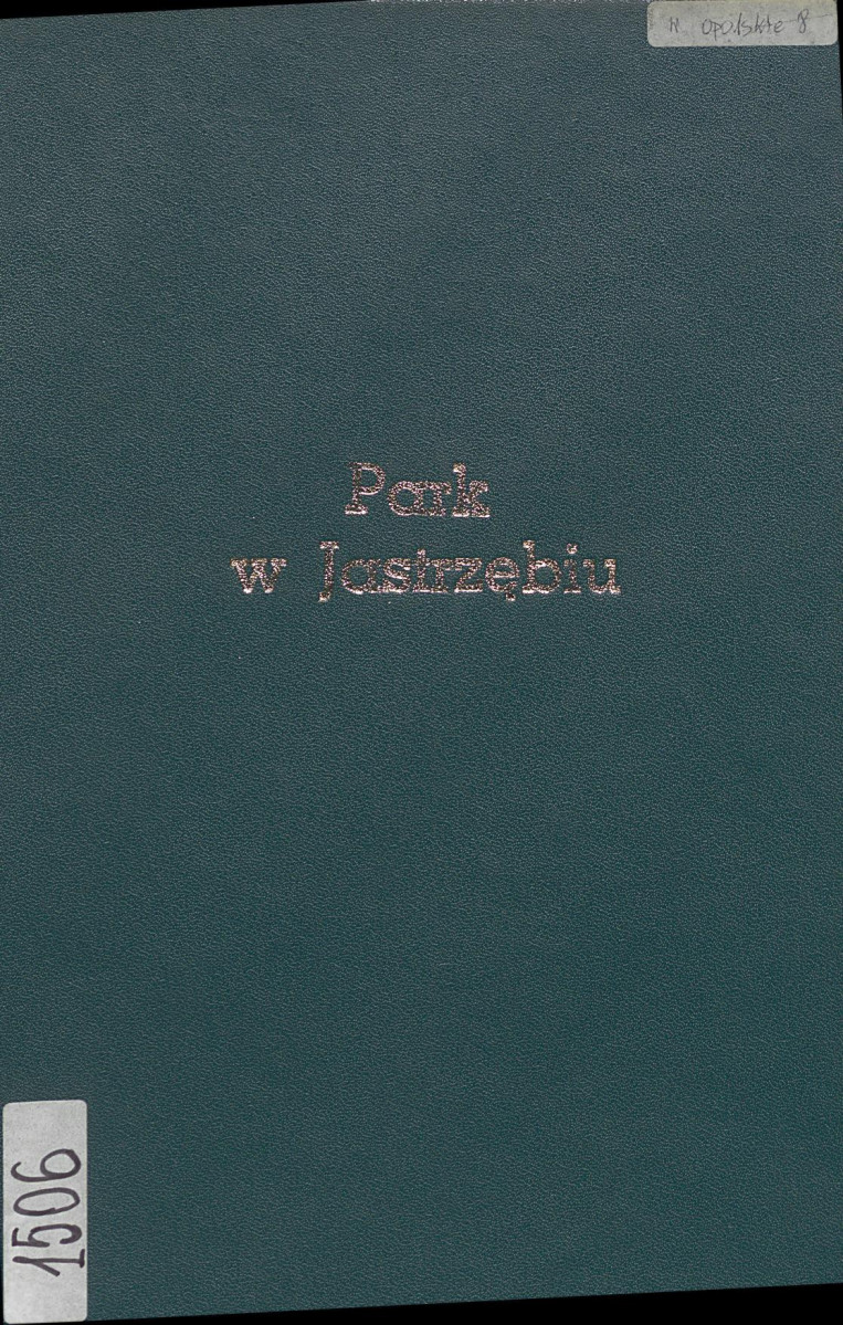 EP - Ewidencja parkowa, skan nr 1
