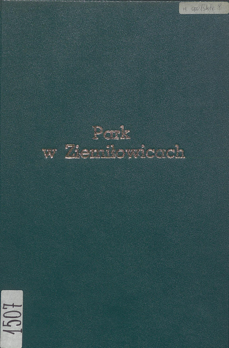 EP - Ewidencja parkowa, skan nr 1