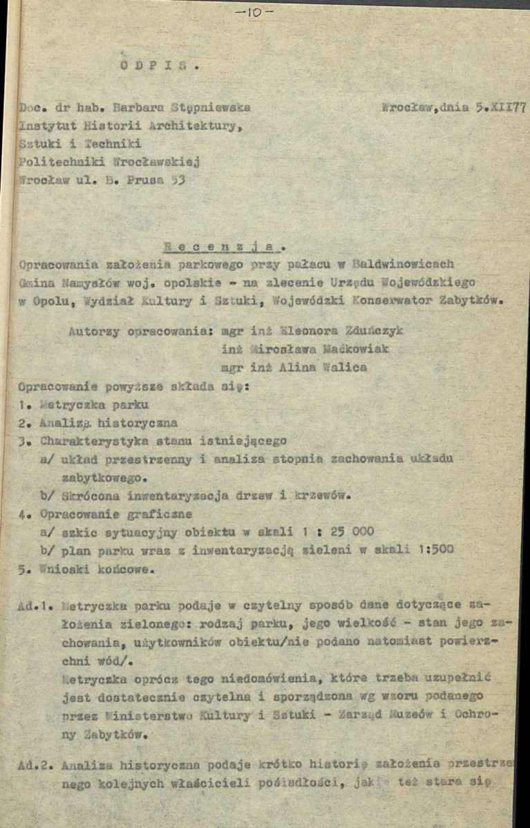 EP - Ewidencja parkowa, skan nr 16