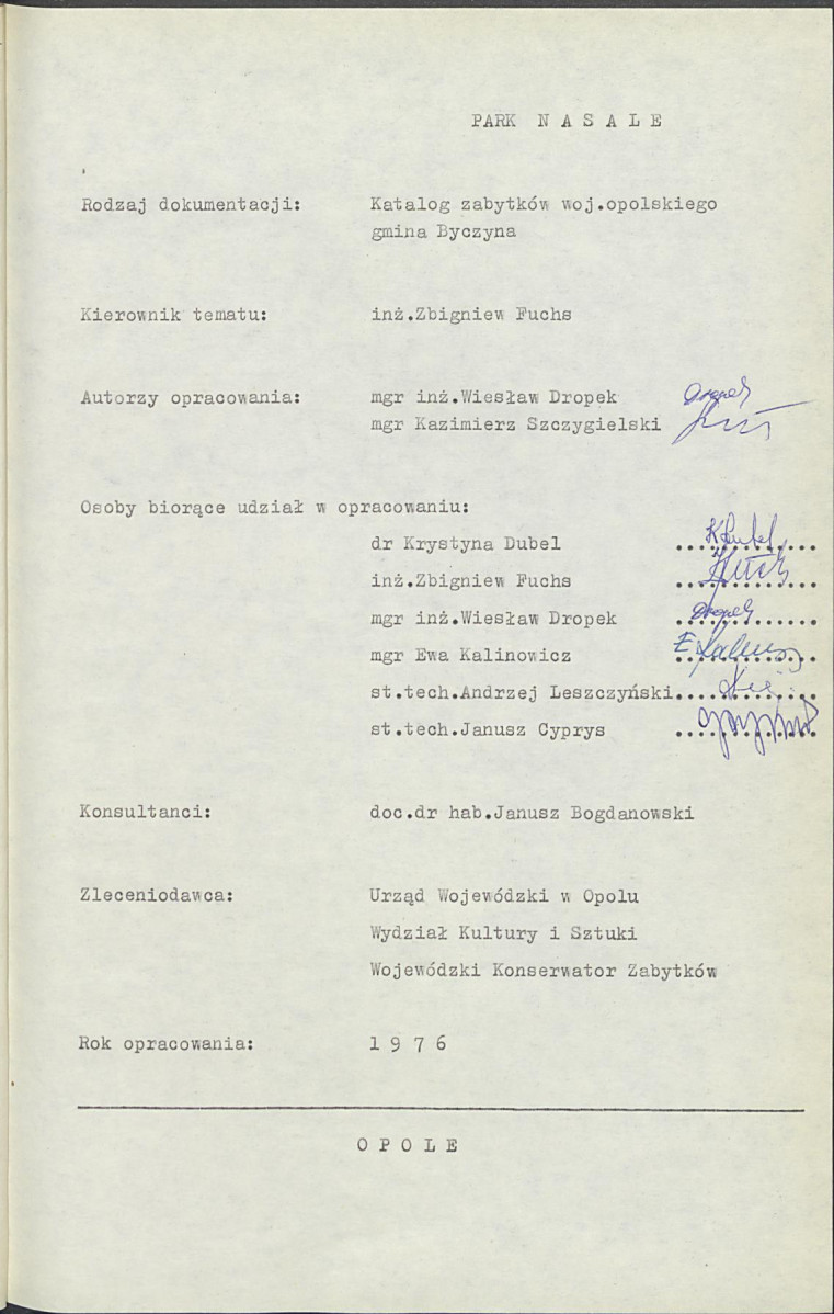 EP - Ewidencja parkowa, skan nr 4