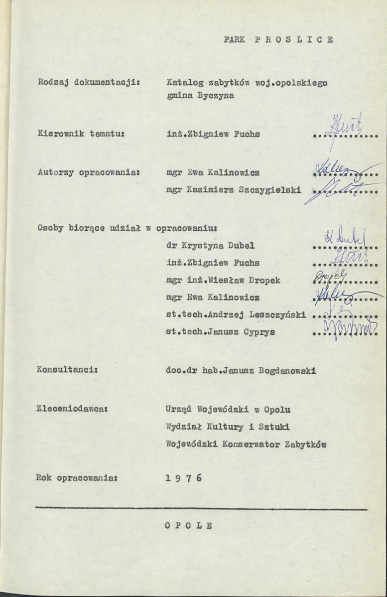EP - Ewidencja parkowa, skan nr 4
