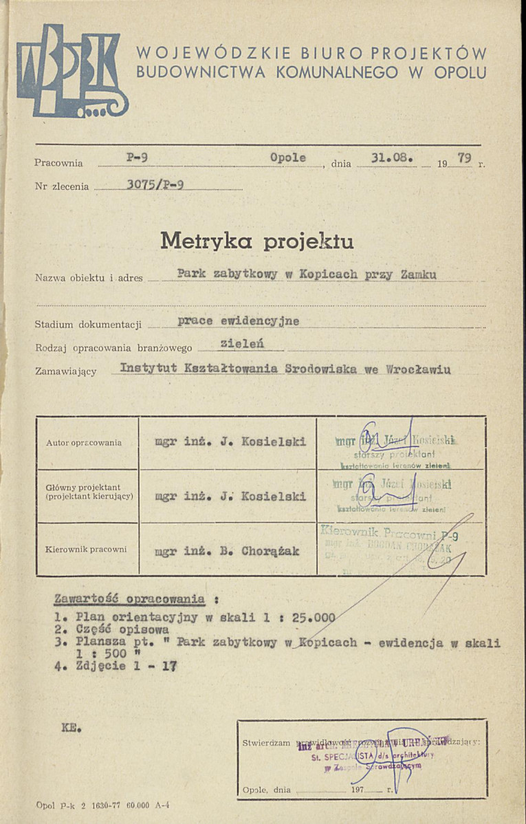 Ewidencja parkowa, skan nr 7