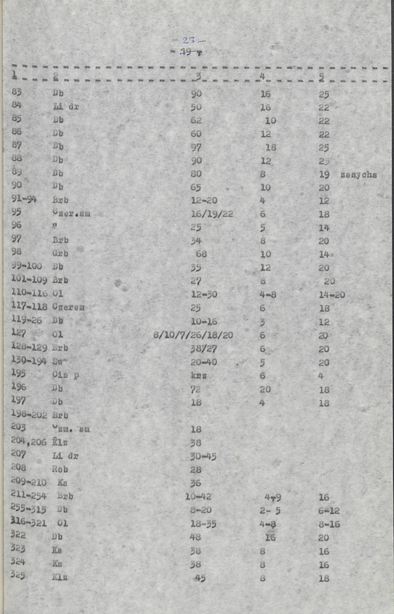 Ewidencja parkowa, skan nr 33