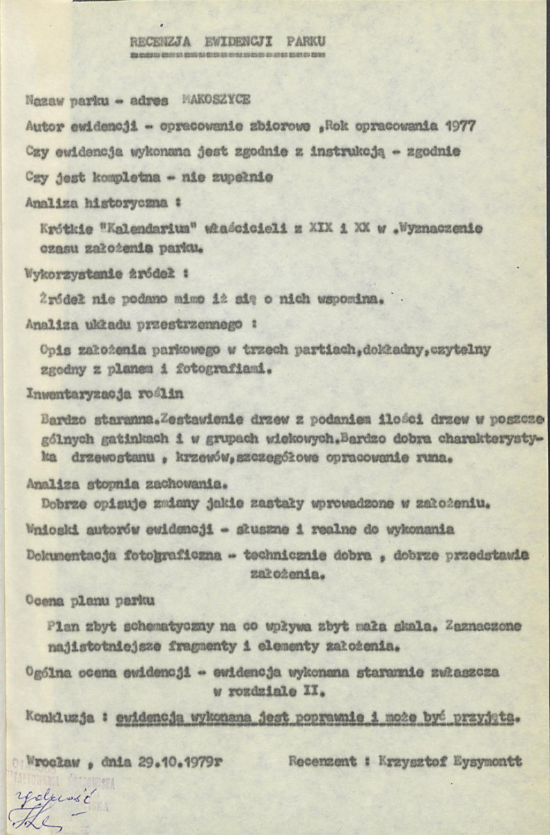 Ewidencja parkowa, skan nr 6