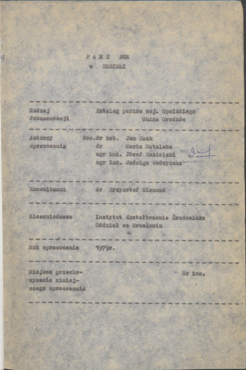 Ewidencja parkowa, skan nr 6
