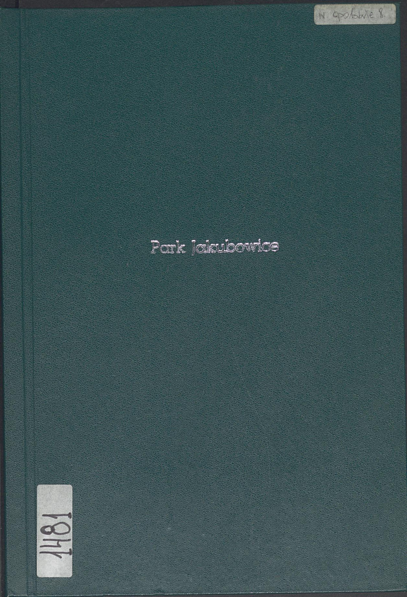 EP - Ewidencja parkowa, skan nr 1