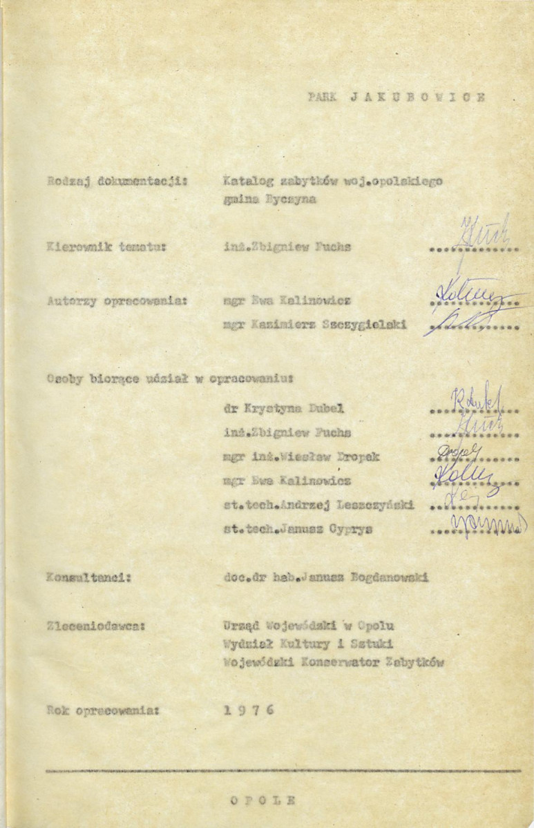 EP - Ewidencja parkowa, skan nr 4