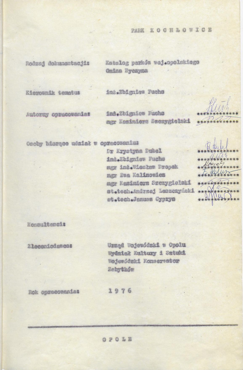 EP - Ewidencja parkowa, skan nr 4