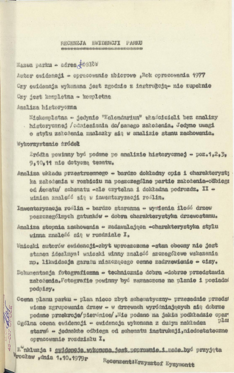 Ewidencja parkowa, skan nr 6