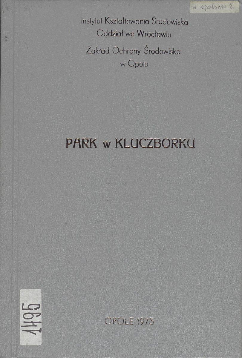 EP - Ewidencja parkowa, skan nr 1