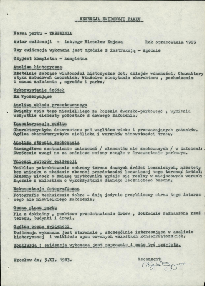 EP - Ewidencja parkowa, skan nr 4