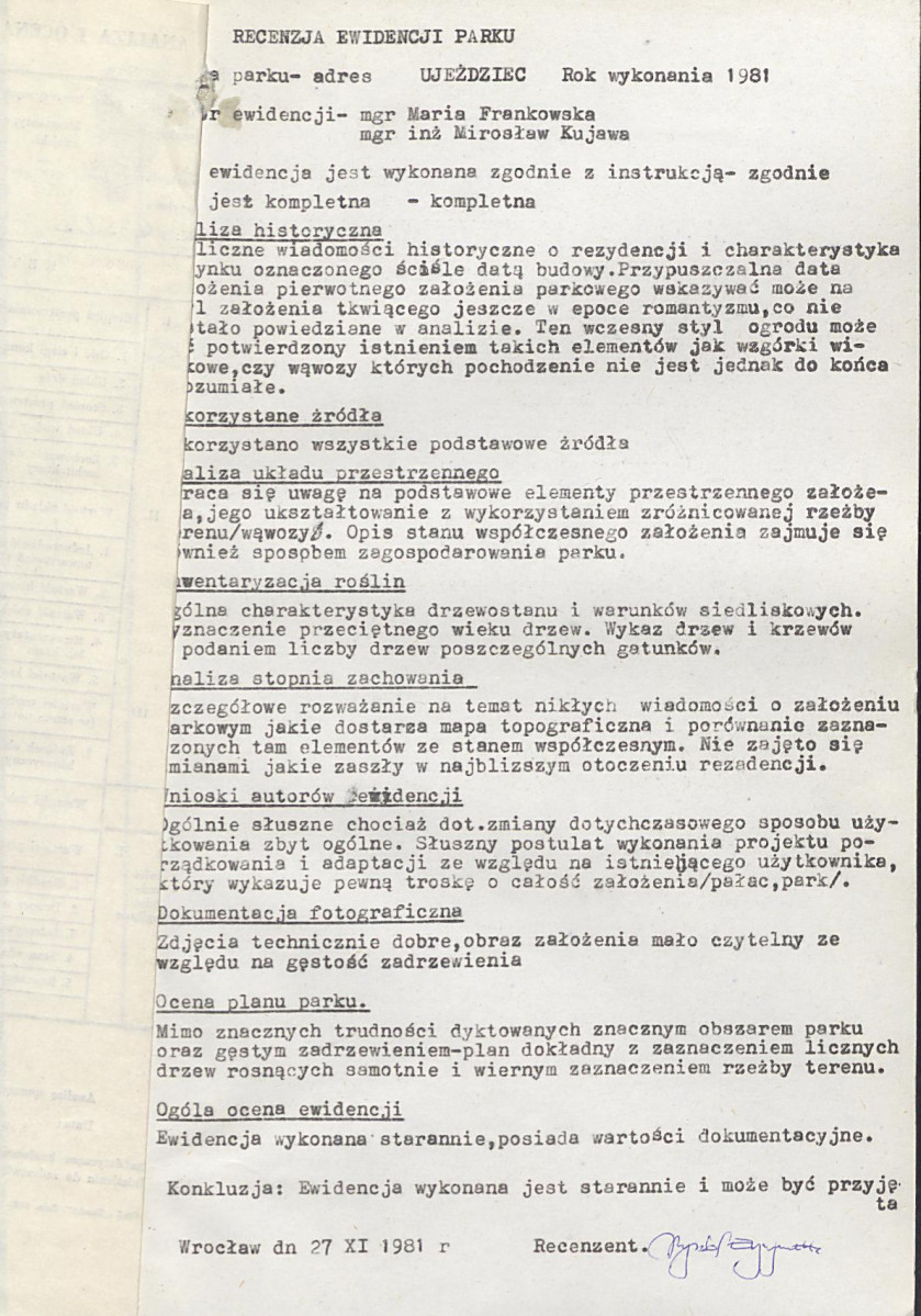 EP - Ewidencja parkowa, skan nr 4