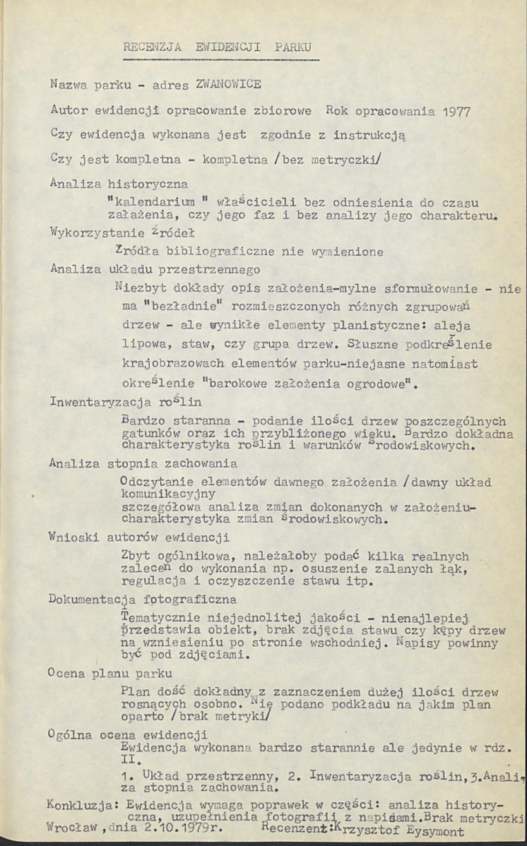 Ewidencja parkowa, skan nr 5