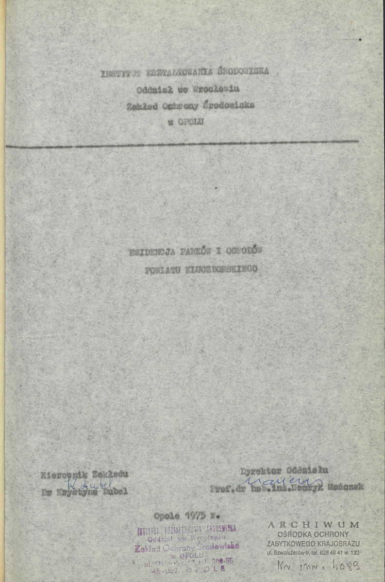 EP - Ewidencja parkowa, skan nr 3