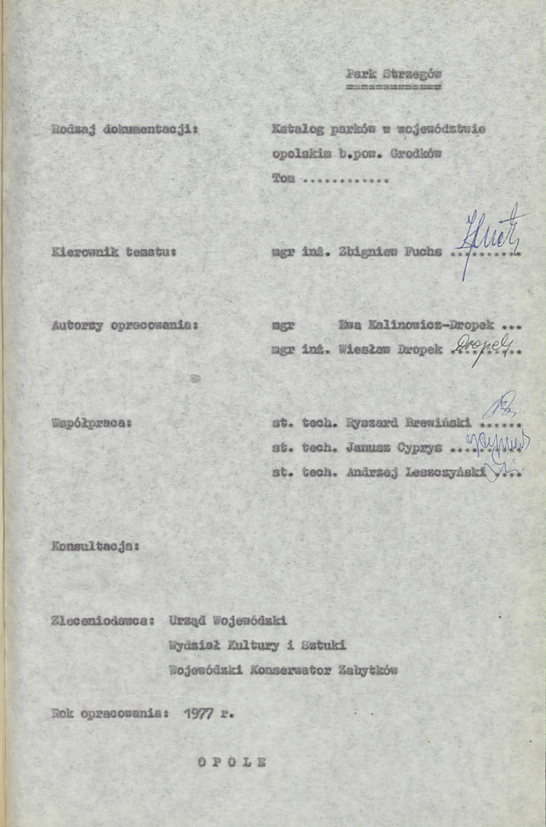 Ewidencja parkowa, skan nr 5