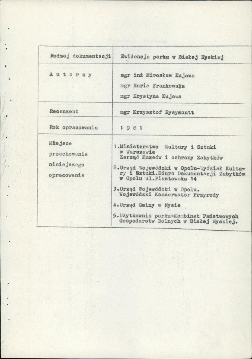 EP - Ewidencja parkowa, skan nr 7