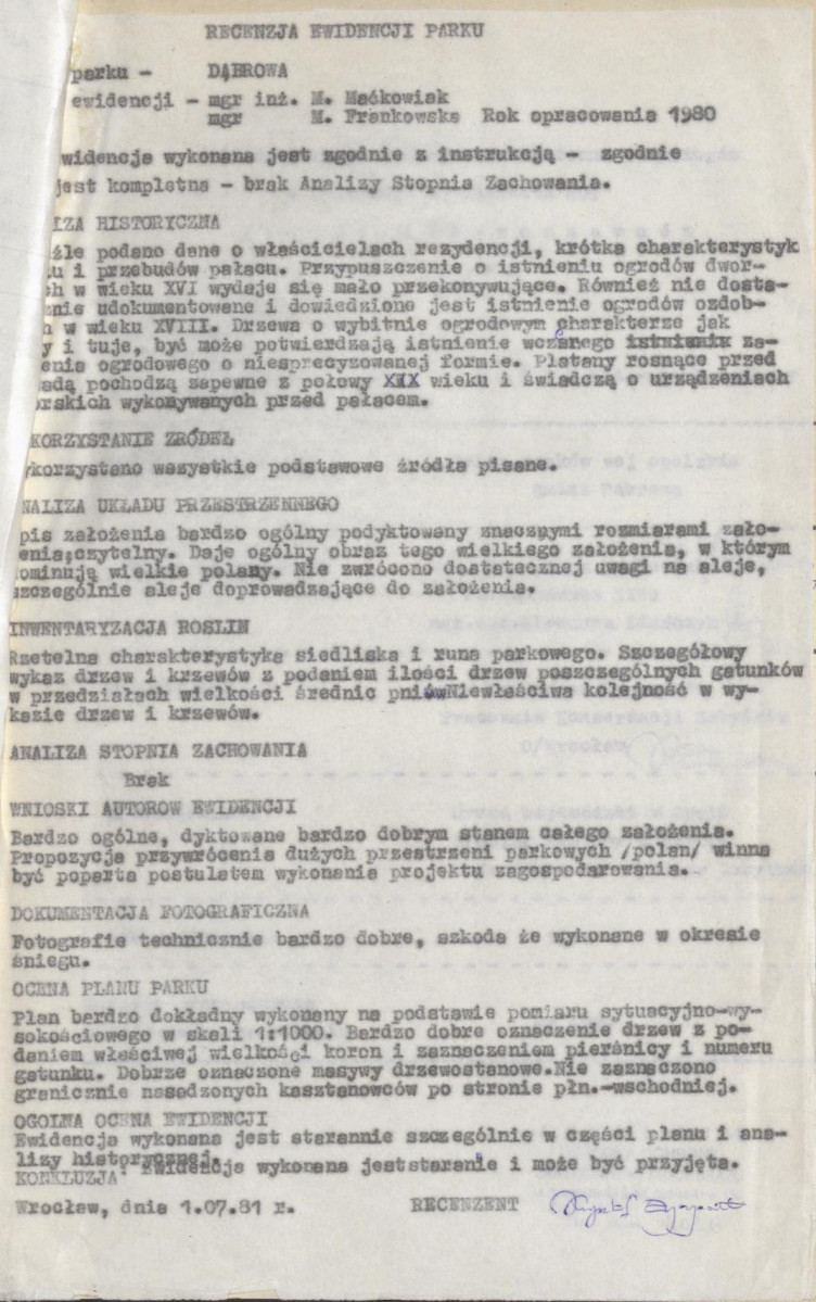 EP - Ewidencja parkowa, skan nr 4