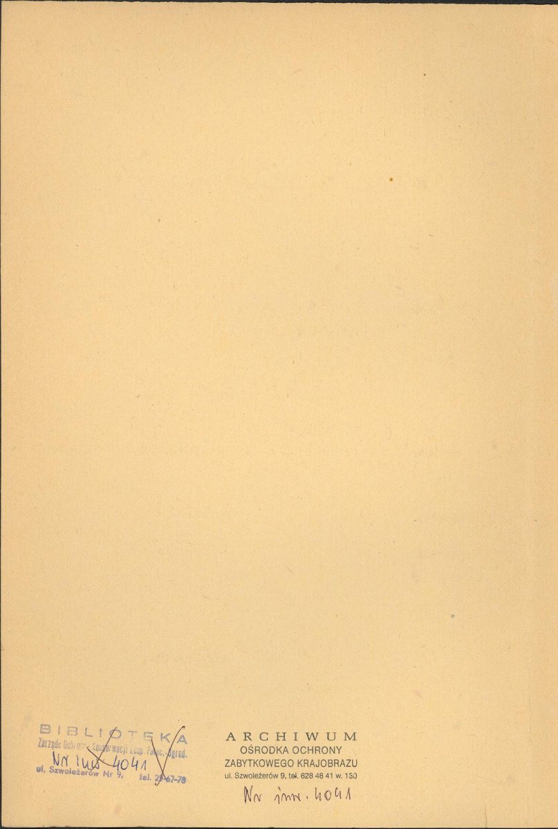 EP - Ewidencja parkowa, skan nr 2