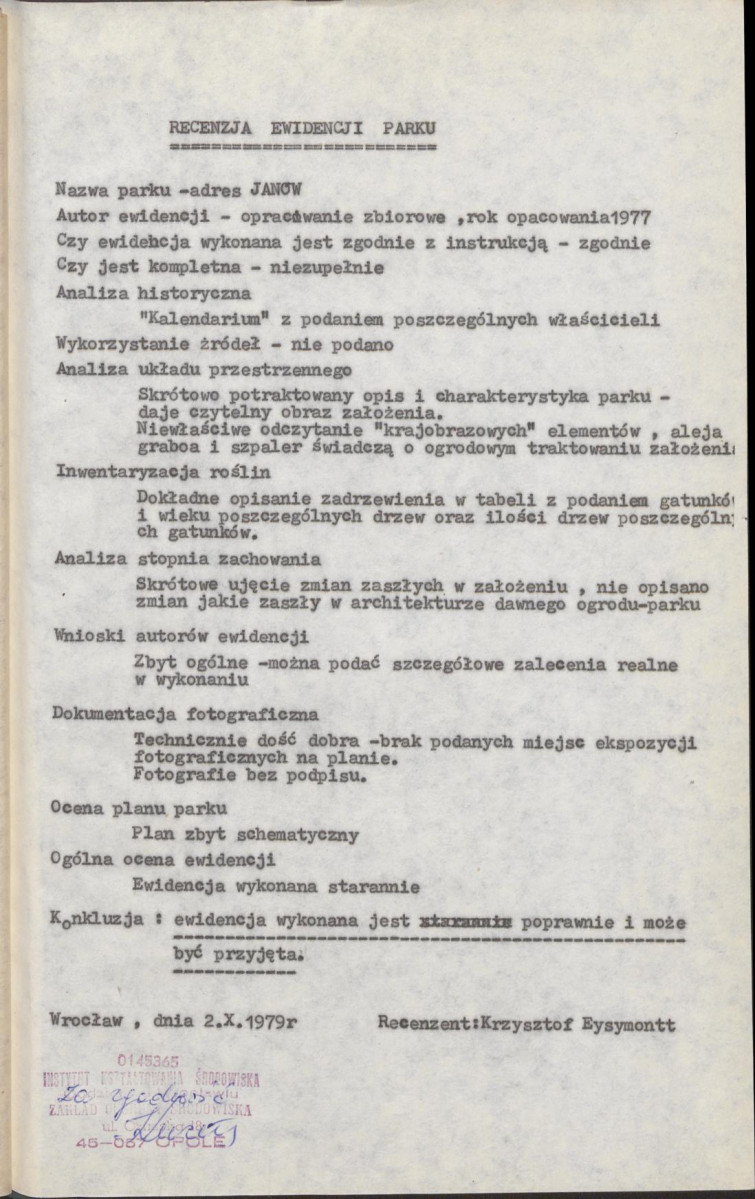 Ewidencja parkowa, skan nr 6